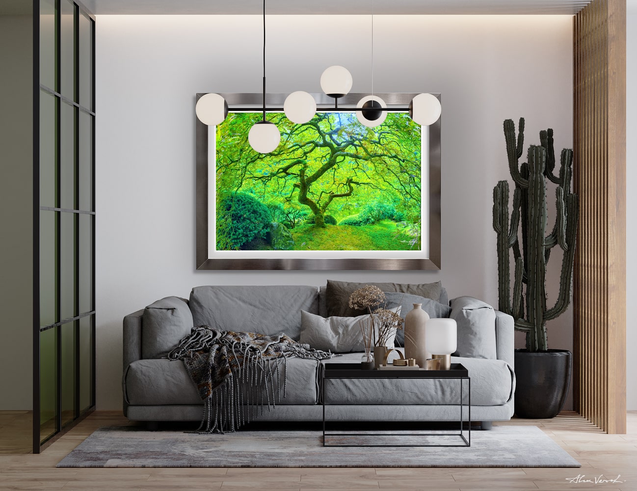 luxury fine art photography for sale, oregon maple tree, framed art interior design, Alexander Vershinin, photo