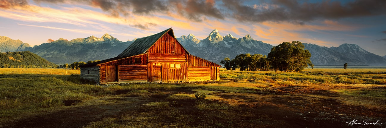 mormon row barn, grand teton Fine Art Photography, Alexander Vershinin, luxury photo