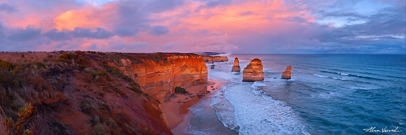 twelve apostles, Australia landscape, Alexander Vershinin, luxury fineart photo