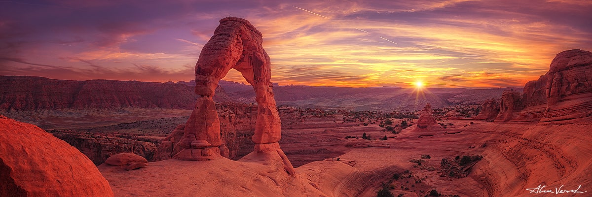 Limited edtion, Fine Art, King Of Immortal World, Alexander Vershinin, Utah Landscape Photography, delicate arch, Arches park photo